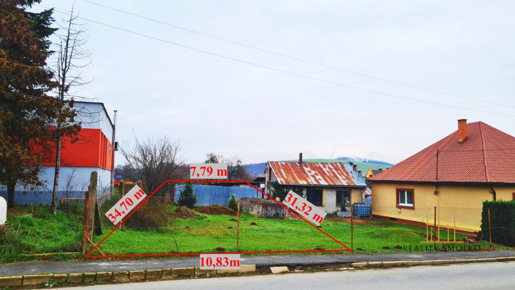 Na predaj pozemok v obci Malý Šariš