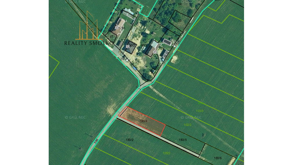 POZEMOK na výstavbu RD 985 m², BREZOVKA okr. Bardejov