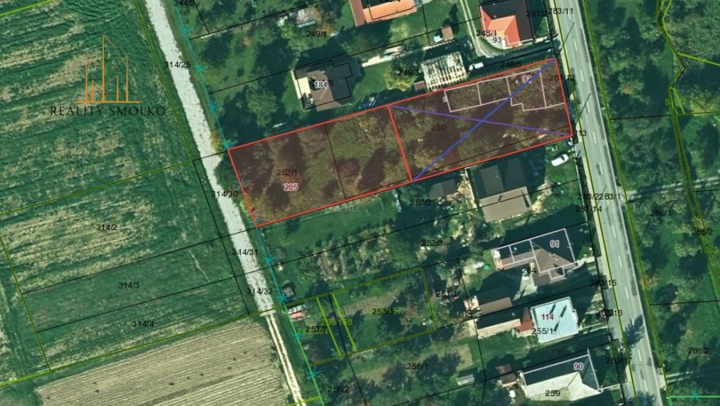 ***PREDANÉ***Pozemok na výstavbu RD v obci ŽEHŇA, časť Dúbrava, 1014 m²