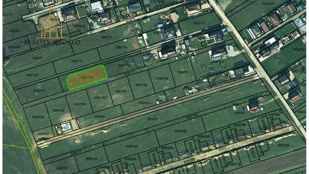 Pozemok na výstavbu RD 879 m², obec ŽUPČANY okr. Prešov