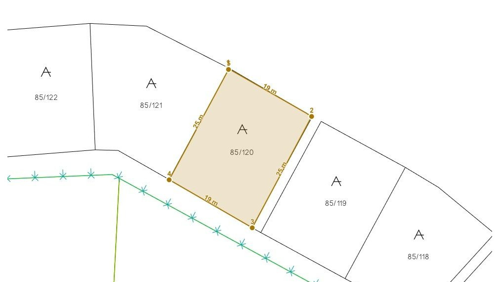 Rekreačný pozemok na chatku, 475 m² - Domaša Valkov