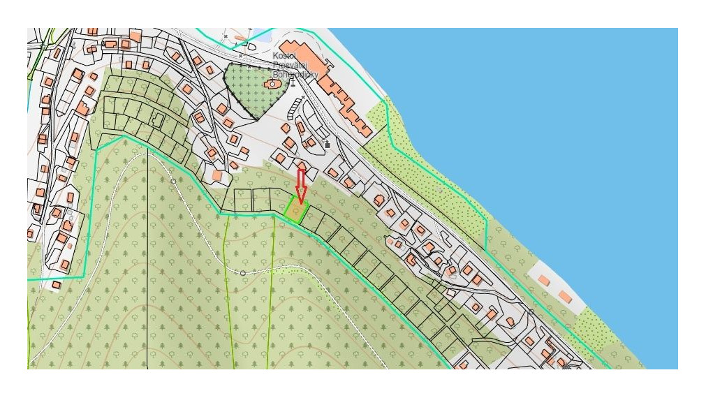 Rekreačný pozemok na chatku, 475 m² - Domaša Valkov