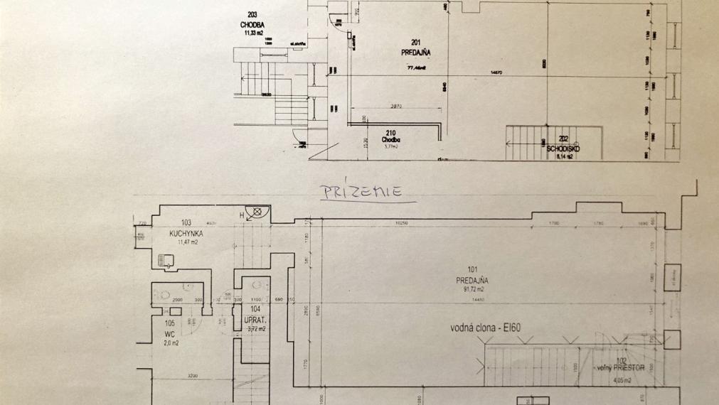 Na prenájom lukratívne priestory v centre mesta Spišská Nová Ves