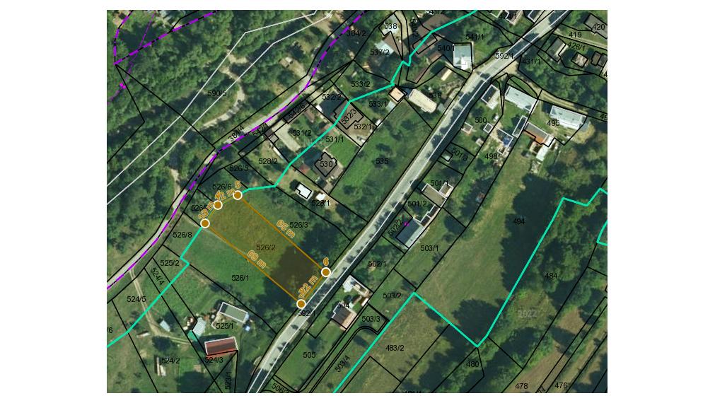 Pozemok priamo v obci Olejníkov, na výstavbu RD, okr. Sabinov.
