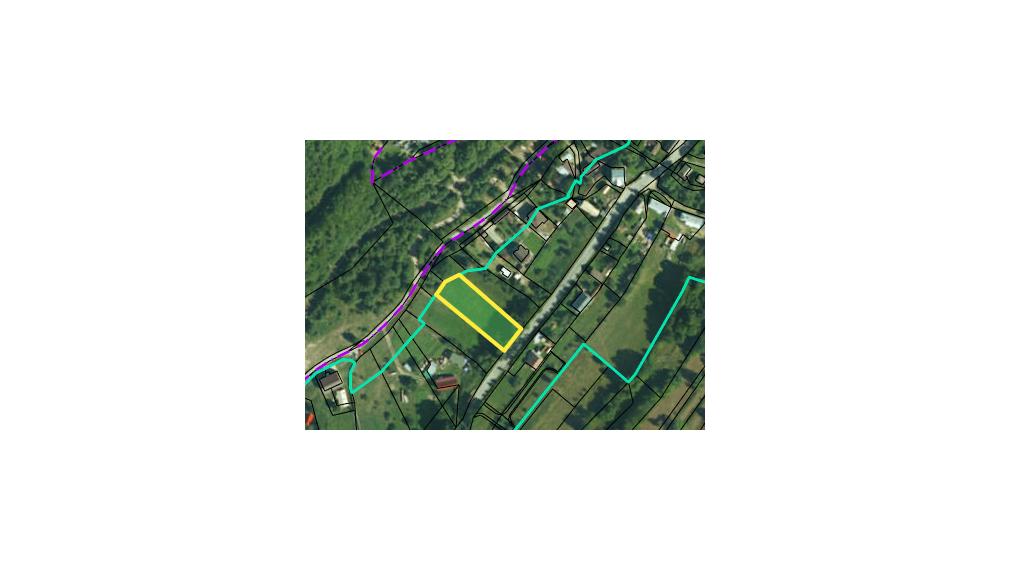 Pozemok priamo v obci Olejníkov, na výstavbu RD, okr. Sabinov.