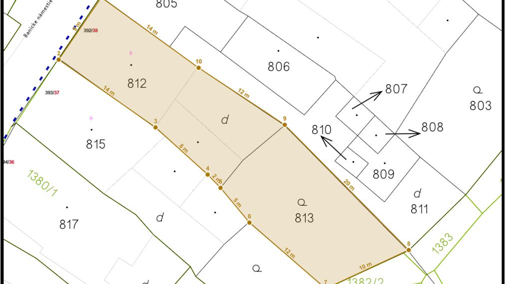 Predaj stavebný pozemok Gelnica