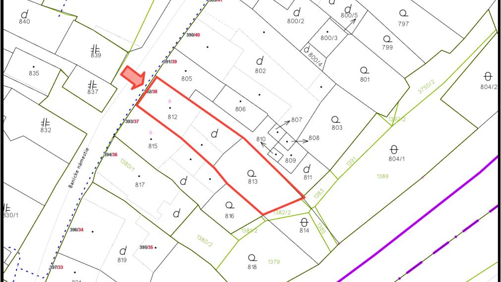 Predaj stavebný pozemok Gelnica