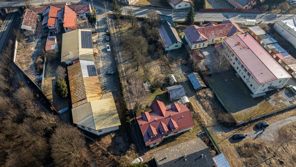NOVÁ CENA !!!  Predaj veľkého rodinného domu v meste Krompachy, okr. Spišská Nová Ves