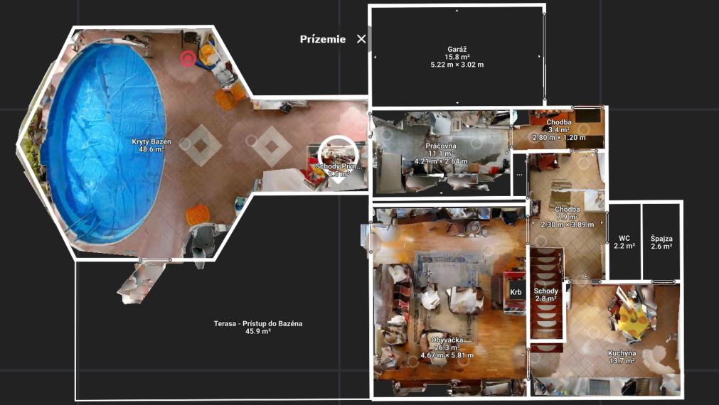 PREDANÉ - Nadštandardný RD s krytým bazénom a VIP vinnou pivnicou s barom len 33km od Košíc- Turňa nad Bodvou