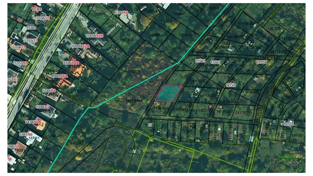 ZÁHRADKA na chatku, ŠIDLOVEC, 396 m²