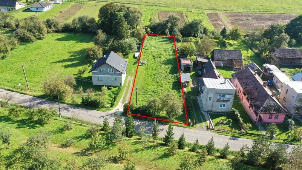Pozemok na výstavbu RD v obci STUĽANY 1537m2
