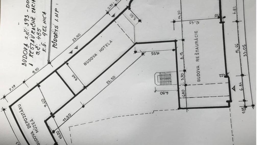 Na predaj historický objekt, dom v centre mesta Gelnica