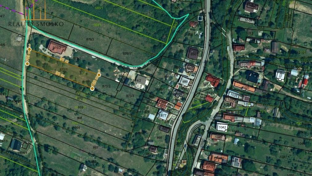 Predám pozemok v obci Drienica