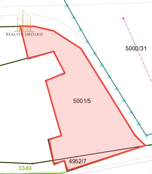 Predaj pozemku v Humennom, 1.271m2 