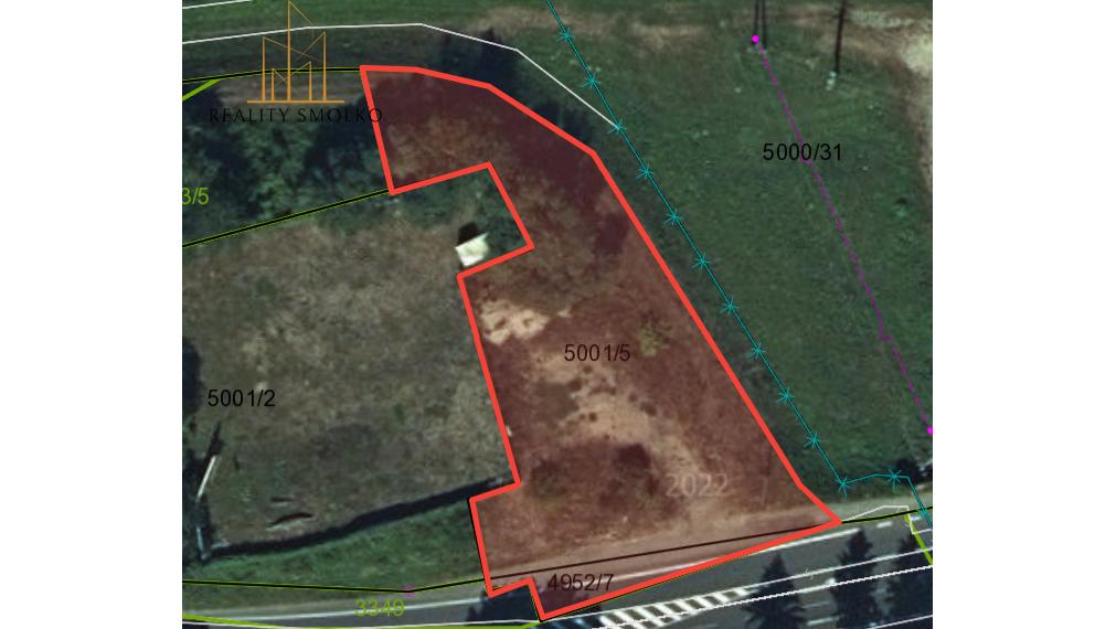 Predaj pozemku v Humennom, 1.271m2 