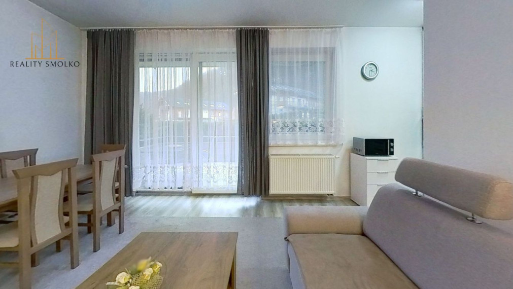 PRENÁJOM- štýlový 2 izbový byt s terasou, 59 m², 3D