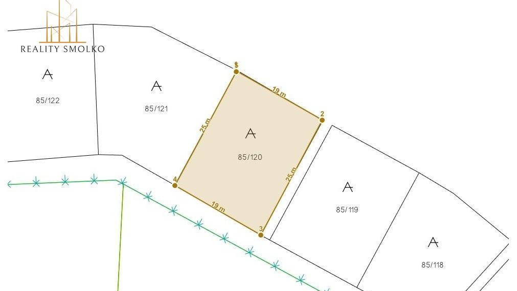Rekreačný pozemok na chatku, 475 m² - Domaša Valkov