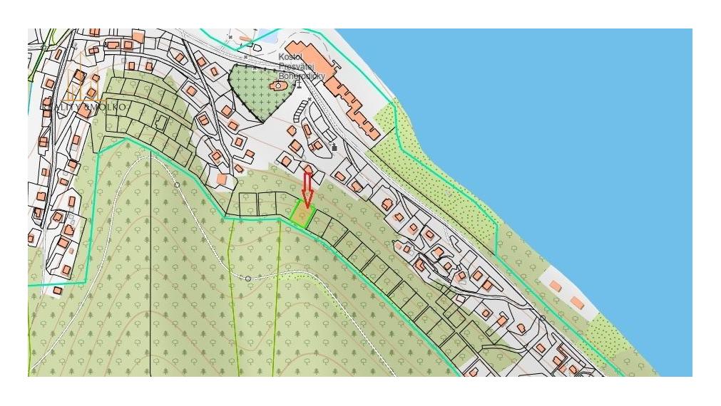 Rekreačný pozemok na chatku, 475 m² - Domaša Valkov