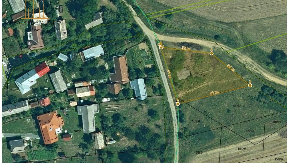 Pozemok na výstavbu RD, 15 min od Prešova