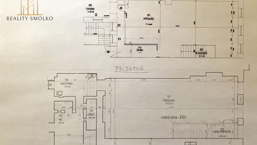 Na prenájom lukratívne priestory v centre mesta Spišská Nová Ves