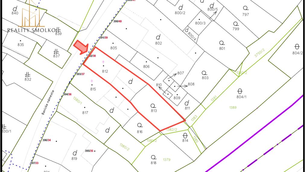 Predaj stavebný pozemok Gelnica