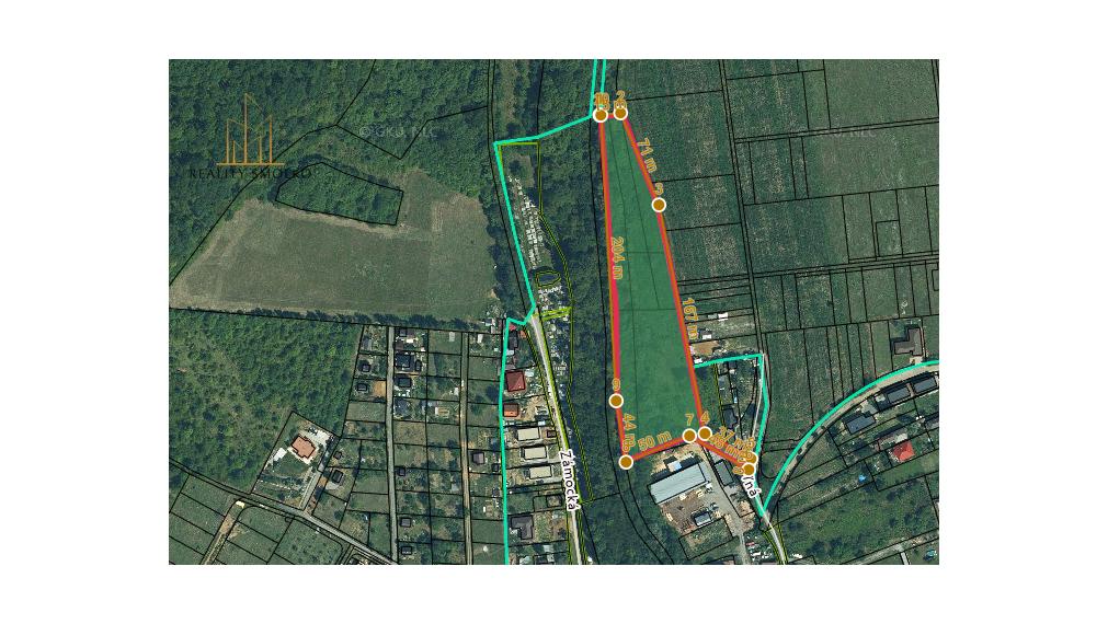 Pozemok na podnikanie v priemyselnej časti - Veľký Šariš