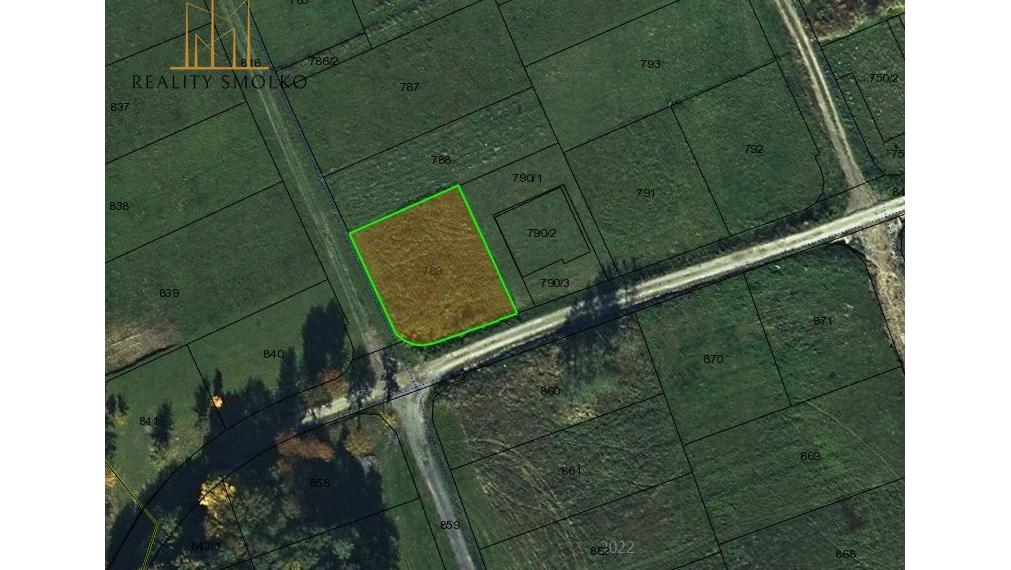 Pozemok na výstavbu RD v obci OKRUŽNÁ, 619 m²