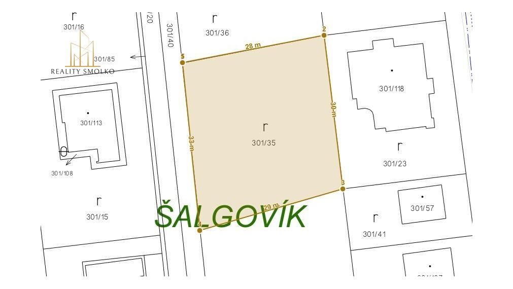 ***PREDANÉ***  Zriedkavá ponuka - pozemok na výstavbu RD, Prešov - Šalgovík