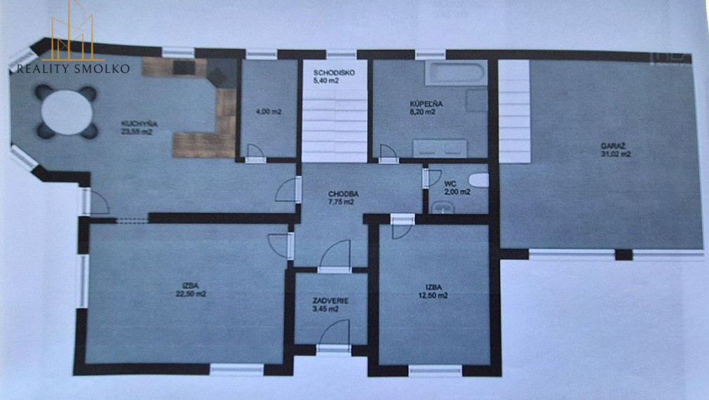 Na predaj RODINNÝ DOM s ďalším BYTOM a samostatným vchodom, pozemok 1001 m²
