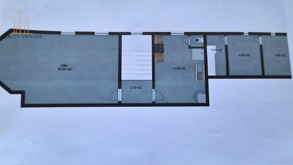Na predaj RODINNÝ DOM s ďalším BYTOM a samostatným vchodom, pozemok 1001 m²