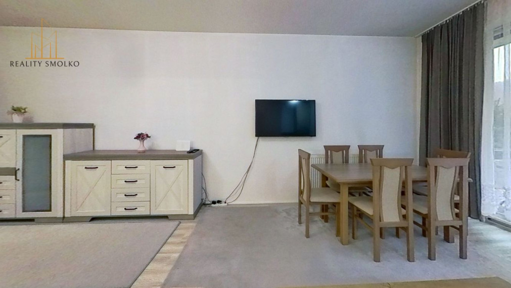 REZERVOVANÉ !!!  PRENÁJOM - štýlový 2-izbový byt s terasou, 59 m², 3D