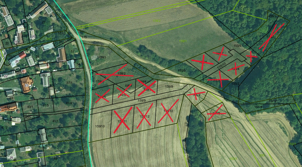 POZEMKY NA VÝSTAVBU RD -  len 15 min od Prešova, DALETICE