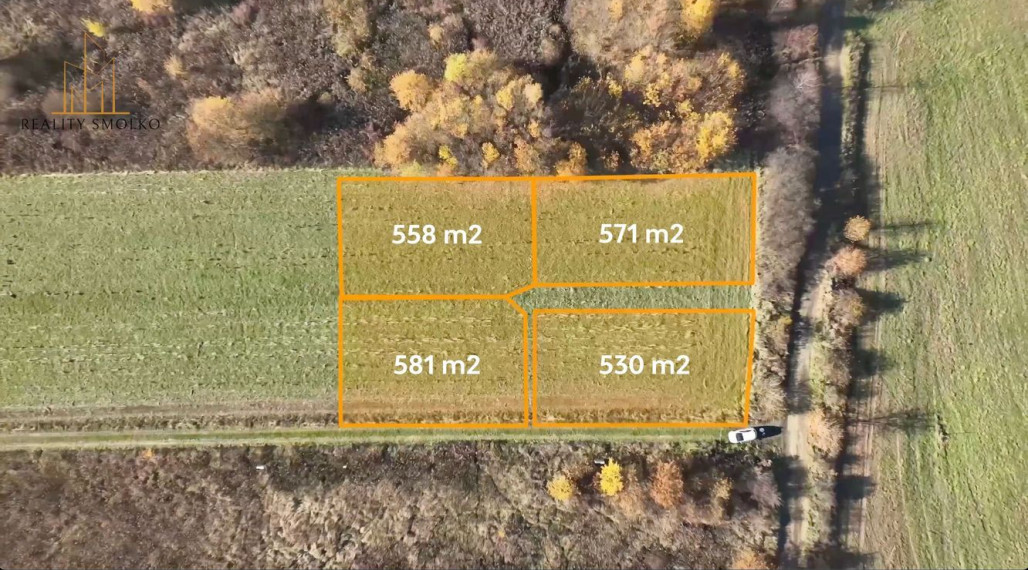 EXKLUZÍVNE - 4 nové pozemky k výstavbe RD - Solivar - Prešov.