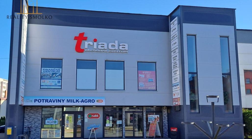 Prenájom komerčného priestoru v OC TRIADA, Humenné.