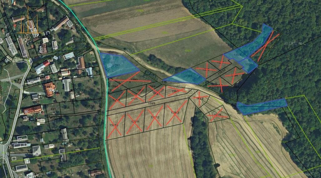 POZEMKY NA VÝSTAVBU RD -  len 15 min od Prešova, DALETICE