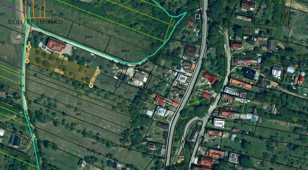 Predám pozemok v obci Drienica