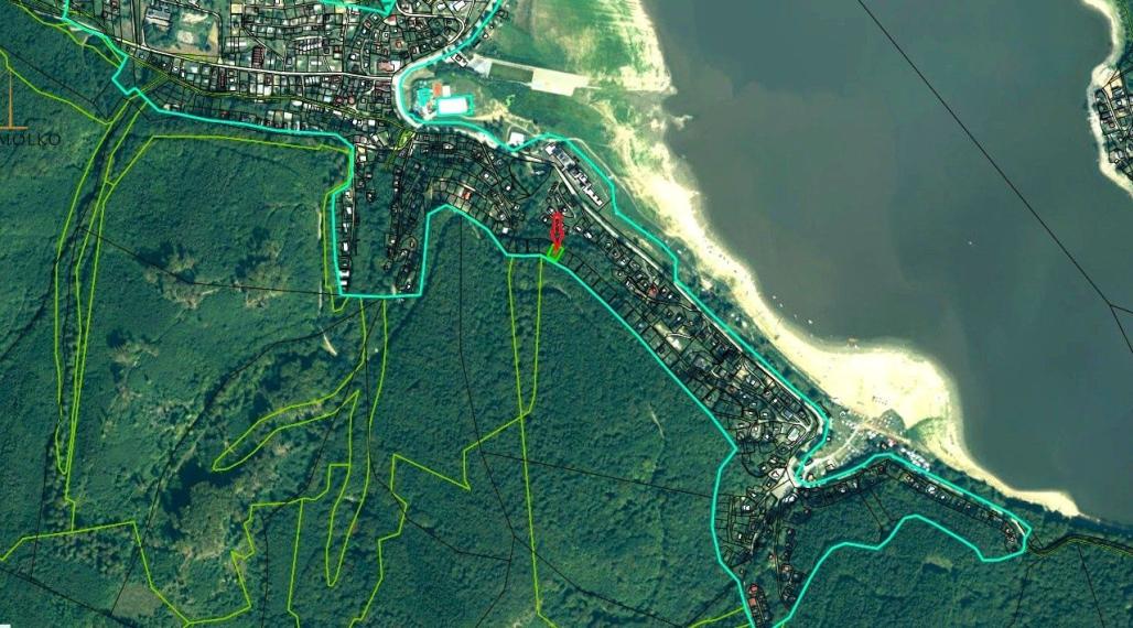 Rekreačný pozemok na chatku, 475 m² - Domaša Valkov