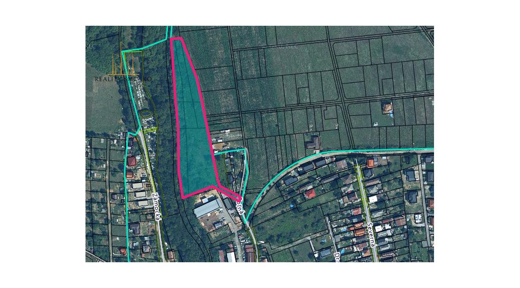 Pozemok na podnikanie v priemyselnej časti - Veľký Šariš