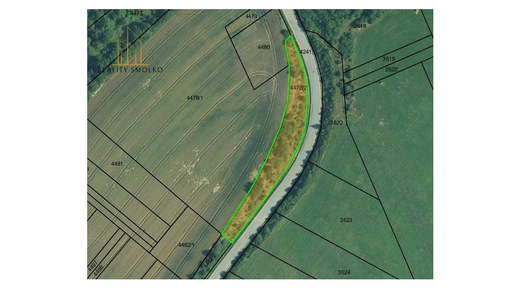 Na predaj pozemok pri meste Veľký Šariš 2361 m² za 9900 €.