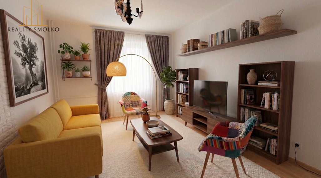 EXKLUZÍVNE: Priestranný 2-izbový byt s vlastnou malou záhradkou v srdci Sabinova