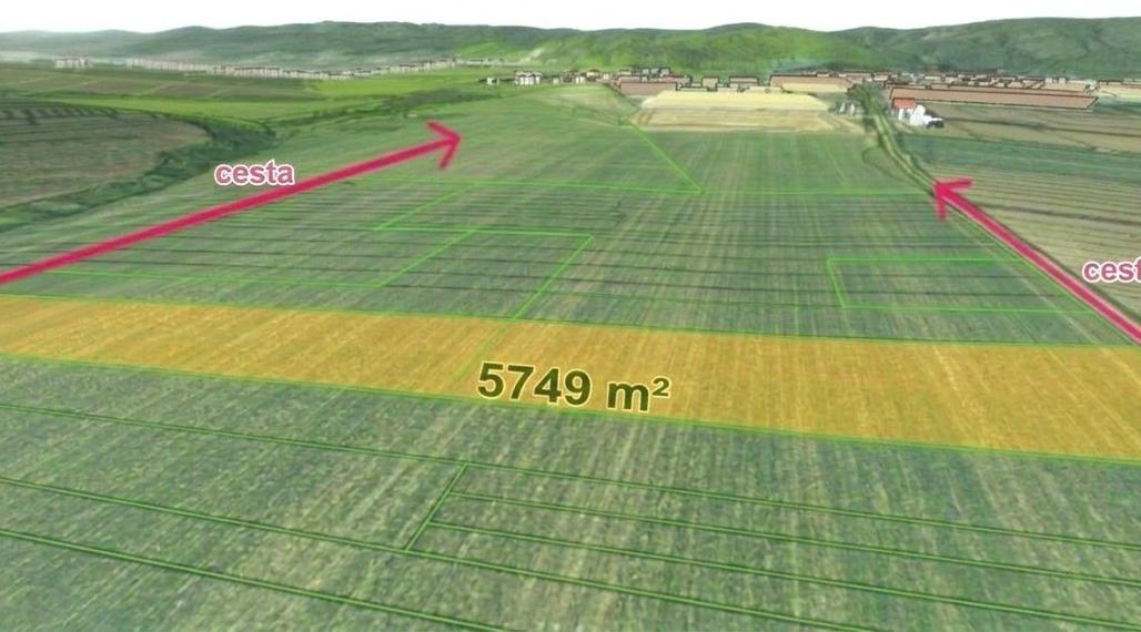 Veľký investičný pozemok pre RD v žiadanej lokalite Záborské (Prešov)