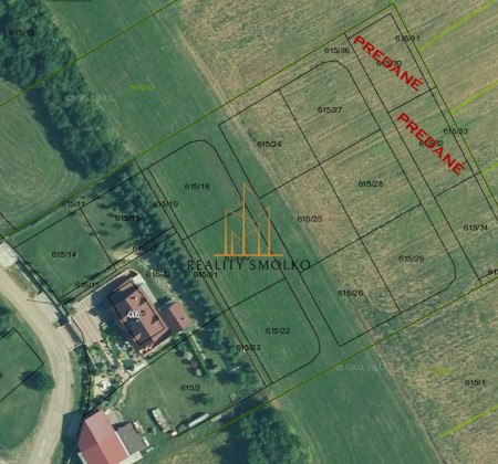 Predaj pozemov v obci Župčany