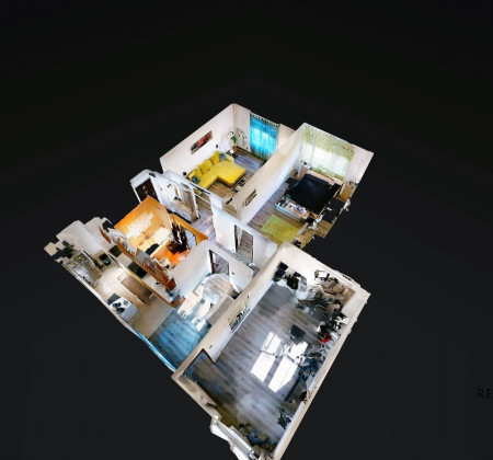 Na predaj krásny, kompletne zrekonštruovaný, veľkometrážny tehlový 79 m2 3 izbový byt-Moldava n/Bodvou