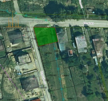 ***PREDANÉ***  Pozemok na výstavbu RD v obci FINTICE, 415 m²
