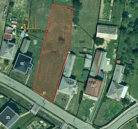 ***REZERVOVANÉ***  POZEMOK NA VÝSTAVBU RD, 1193 m², 6 min. od Raslavíc