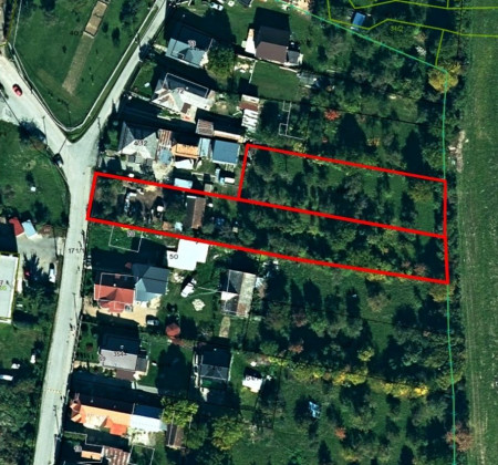 Na predaj pozemky 3175m2 určené k výstavbe rodinných domov - Kecerovské Kostoľany