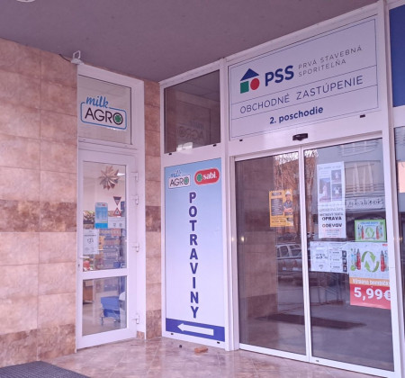 Prenájom obchodného priestoru v centre mesta  Humenné