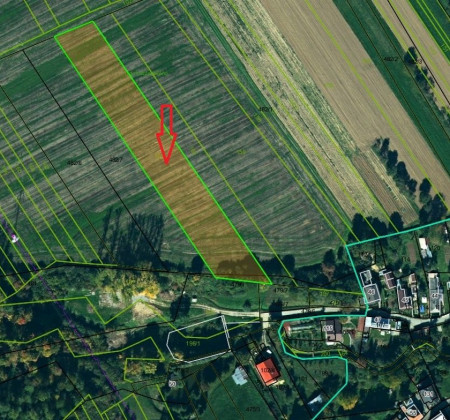POZEMOK NA VÝSTAVBU, JANOVÍK, 6905 m²