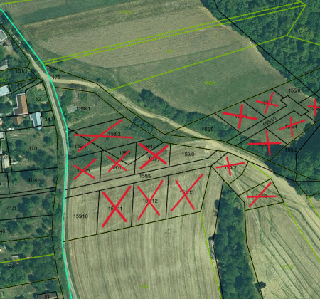 POZEMKY NA VÝSTAVBU RD - len 15 min od Prešova, DALETICE