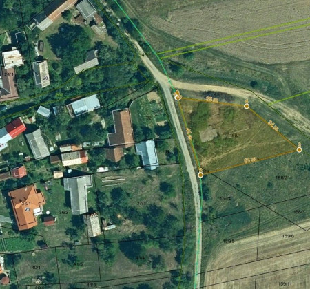 Pozemok na výstavbu RD, 15 min od Prešova